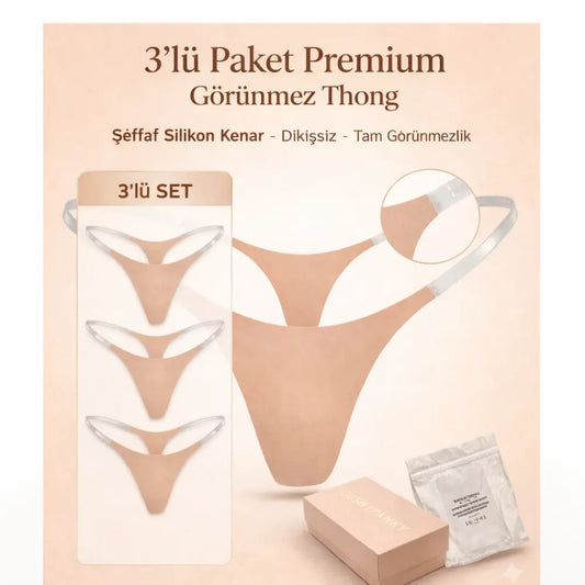 Cushy & Panky 3’lü Görünmezlik Seti