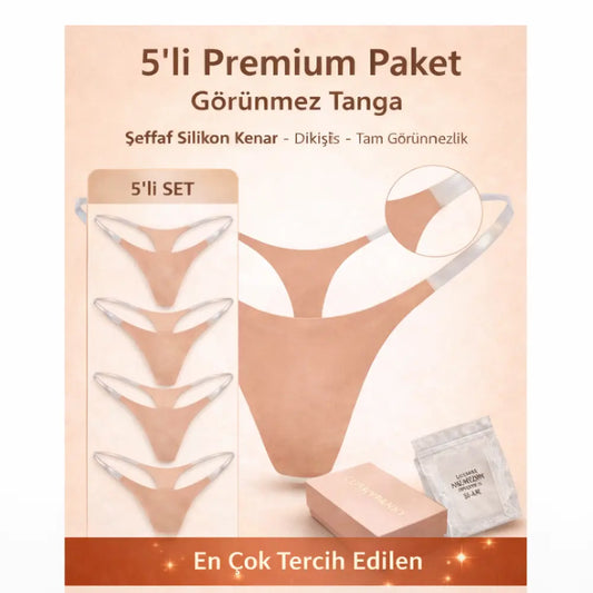 Cushy & Panky 5’li Görünmezlik Seti