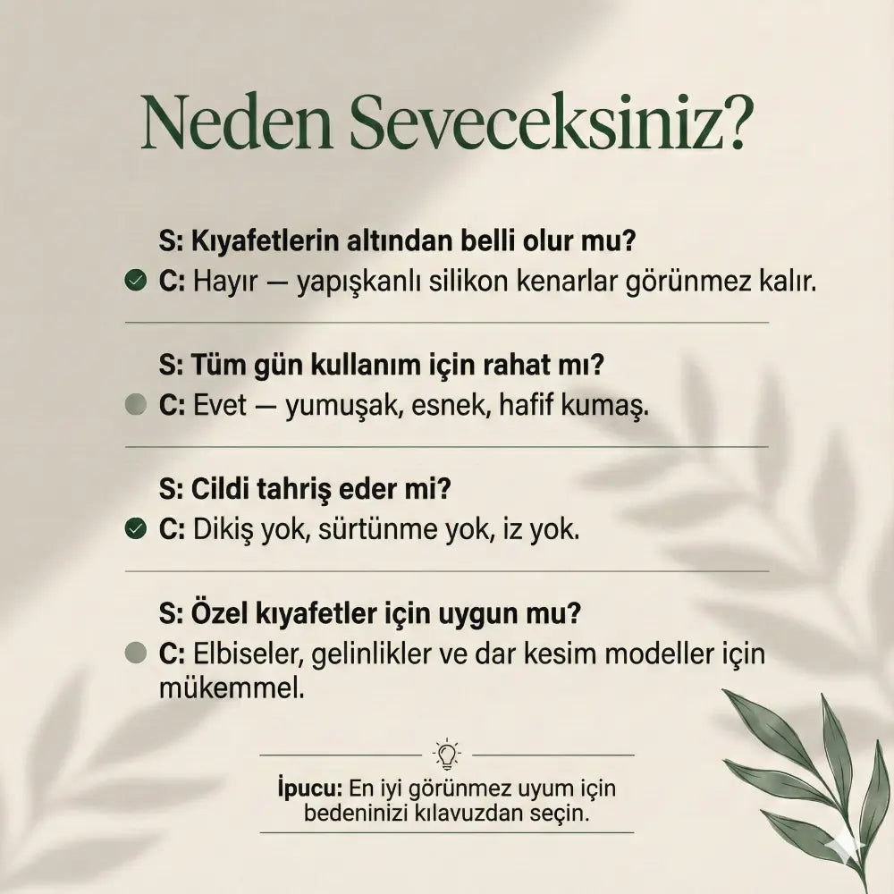 Cushy & Panky Gözünmezlik Teknolojisi
